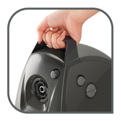 Tefal М'ясорубка HVB Plus, 2000Вт, 2.6кг/хв, 3 решітки, насадка для ковбас, кеббе, томатів, 5 терок, пластик/метал, чорний