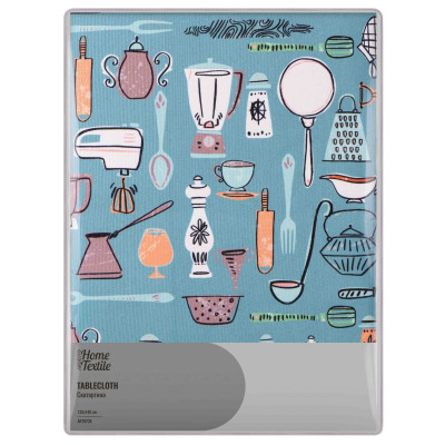 Скатертина ARDESTO Cookery 120х140см, 90% поліестер, 10% бавовна