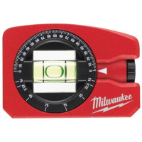Рівень Milwaukee MiniBox, 7.8см, 1 капсула, 360° магнітний, алюмінієвий корпус Рівень Milwaukee MiniBox, 7.8см, 1 капсула, 360° магнітний, алюмінієвий корпус