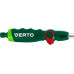 Зрошувач ручний Verto, 1/2"-3/4", штанга 77-113см, 10 функцій, плавне регулювання напору води великим пальцем, тримач двокомпонентний