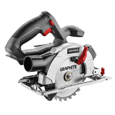Пила дискова акумуляторна GRAPHITE Energy+ 18В 150х10мм 2.77кг без АКБ та ЗП Пила дискова акумуляторна GRAPHITE Energy+ 18В 150х10мм 2.77кг без АКБ та ЗП