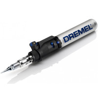 Паяльник газовий Dremel Versatip 2000-6 VersaTip 1200°C паливо 17мл п'єзо 6 насадок 0.95кг