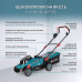 Набір із двох акумуляторних інструментів Konner&Sohnen KS 33LM-BCT20V-SET 20В газонокосарка KS 33LM-20V та тример садовий KS BCT-20V акб 1х4А·год ЗП 17.3кг