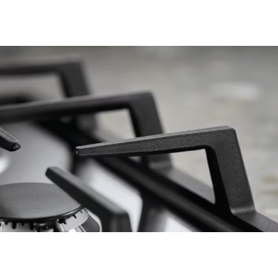 Варильна поверхня Electrolux газова, 60см, чавун, нерж Варильна поверхня Electrolux газова, 60см, чавун, нерж