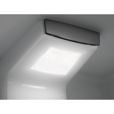 Холодильник Electrolux вбудований з нижн. мороз., 188.4x55х55, холод.відд.-213л, мороз.відд.-60л, 2дв., E, Combi, інв., диспл внутр., білий