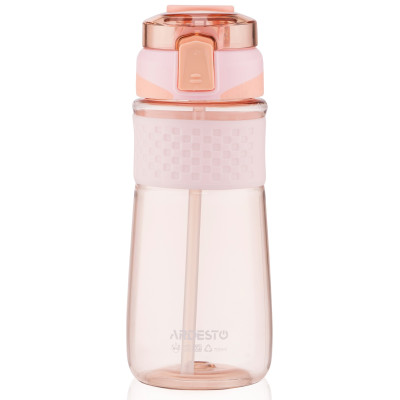 Пляшка для води ARDESTO Energy, 700мл, пластик, рожевий