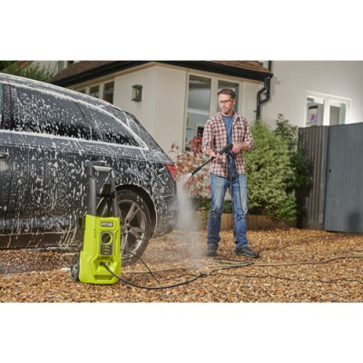 Минимойка высокого давления Ryobi RY120PWA, 1600Вт, 120Бар, 420л/ч, шланг 5м, 8.14кг (5133005367)