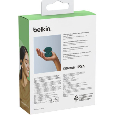 Belkin Навушники Soundform Bolt True Wireless Teal Belkin Навушники Soundform Bolt True Wireless Teal