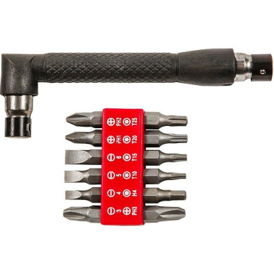 Біти Top Tools, набір 13шт, прецизійні, бітотримач, SL,PH,H,T Біти Top Tools, набір 13шт, прецизійні, бітотримач, SL,PH,H,T