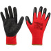 Neo Tools Рукавички робочі комплект 12шт, поліестер з латексним покриттям, р.9, червоно-чорний