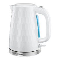 Электрочайник Russell Hobbs Honeycomb 1.7л, пластик, белый