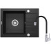 Набір для кухні Deante Zorba, гранітна мийка ZQZ_211A + зміш. BOC_X72M, графіт