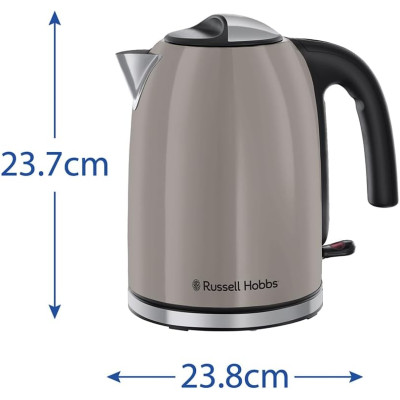 Електрочайник Russell Hobbs, 1.7л, метал, мокко Електрочайник Russell Hobbs, 1.7л, метал, мокко