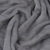 Плед ARDESTO Flannel 200х220см, 100% поліестер, сірий світлий