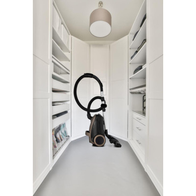 Пилосос Gorenje мішковий, 850Вт, конт пил -3л, HEPA, сенсорне упр, телескоп трубка, бронзовий