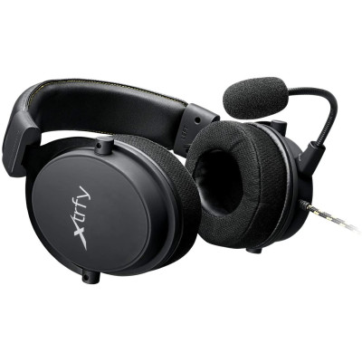Ігрова гарнітура Xtrfy H2 (3.5mm/USB), Black