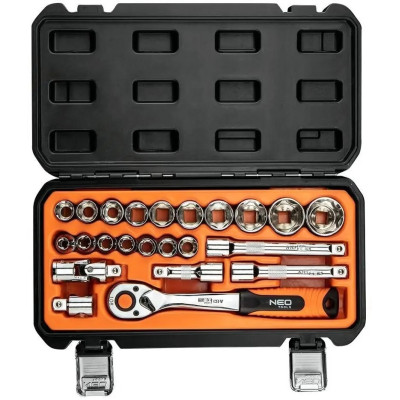 Набір інструментів Neo Tools, Набір торцевих головок 1/2 Набір інструментів Neo Tools, Набір торцевих головок 1/2