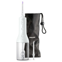 Іригатор Philips портативний Sonicare Cordless Power Flosser 3000, чаша 250 мл, чохол, 2 насадки , білий