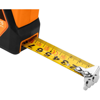 Neo Tools Рулетка, 5мx25мм, з фіксатором змотування, магніт Neo Tools Рулетка, 5мx25мм, з фіксатором змотування, магніт