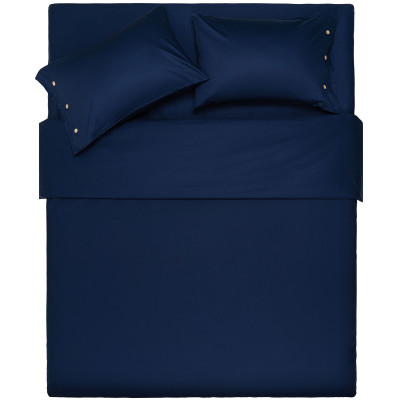 Простирадло на резинці ARDESTO Mix&Match, 160х200+30см, 100% бавовна, сатин, синій