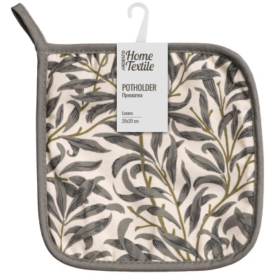 Прихватка ARDESTO Leaves 20х20см, 90% поліестер, 10% бавовна