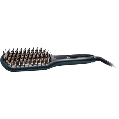 Щітка-випрямляч Remington Straight Brush, 62Вт, темп.режимів-3, 150-230С, іонізація, кераміка, сірий