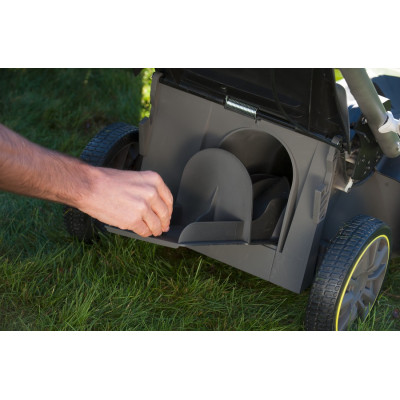Газонокосарка акумуляторна Ryobi RLM36X41H-40 MAX POWER 36В акб 1х4Aч 40см 50л 20-70мм EasyEdge мульчування до 600 м.кв 18.5кг (5133002806)
