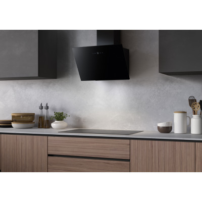 Витяжка Faber похила, 60см, 1160м.куб/год,  VRT BK A60 2LS, чорний Витяжка Faber похила, 60см, 1160м.куб/год,  VRT BK A60 2LS, чорний