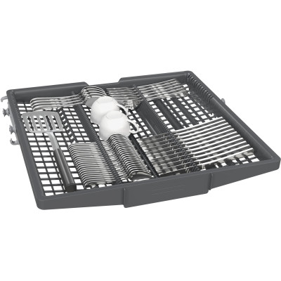 Посудомийна машина Siemens вбудована, 14компл., C, 60см, дисплей, 3й кошик, білий