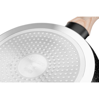 ARDESTO Сковорідка Midori 26 см, чорний мармур, алюміній ARDESTO Сковорідка Midori 26 см, чорний мармур, алюміній