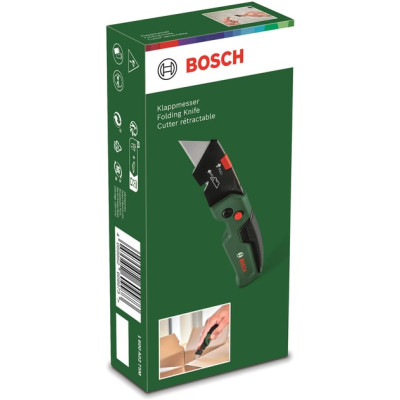 Bosch Ніж, трапецієподібне лезо, корпус двокомпонентний, 175x40x25мм