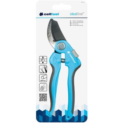 Секатор контактний Cellfast IDEAL, d різу 16мм, довжина 20см
