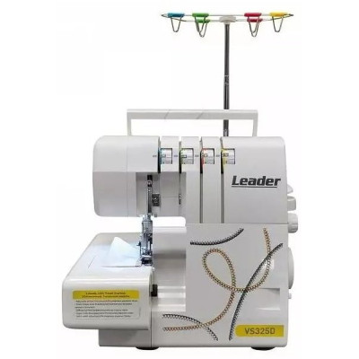 Оверлок LEADER VS325D, 100Вт, 10 оп., (4, 3, 2-х ниткові шви), білий Оверлок LEADER VS325D, 100Вт, 10 оп., (4, 3, 2-х ниткові шви), білий