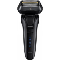 Бритва електр. Panasonic сіткова, 14000 об/хв,  бритв.головок-5, Li-Ion, сух.+волог., тример, чохол,Док-ст., чорний