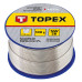 Topex Припій олов'яний, Sn60Pb40, флюс SW26, дріт 1мм, 100г