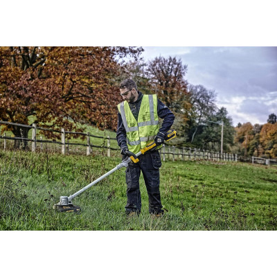 Тример садовий акумуляторний DeWalt 18В 36см ліска 3.6кг без АКБ та ЗП Тример садовий акумуляторний DeWalt 18В 36см ліска 3.6кг без АКБ та ЗП