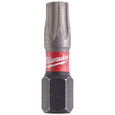 Біти Milwaukee Shockwave, Torx T30х25мм, набір 2шт