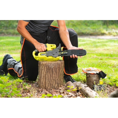 Пила цепная аккумуляторная Ryobi ONE+ RY18CS20A-125 18В акб 1х2.5А·ч ЗП 20см 2.3кг 5133005415