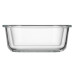 Контейнер для хранения пищевых продуктов Ardesto Gemini 0.8л, боросиликатное стекло, пластик, квадратный, прозрачный