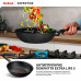 Сковорода BOK Tefal Expertise, 28см, алюміній, бакеліт, чорний Сковорода BOK Tefal Expertise, 28см, алюміній, бакеліт, чорний