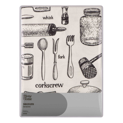 Скатертина ARDESTO Kitchen 140х180см, 90% поліестер, 10% бавовна