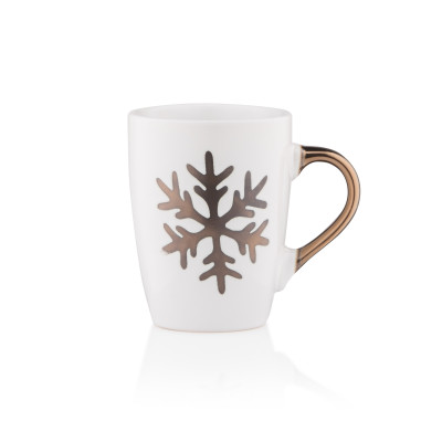 Чашка ARDESTO Snowflake, 320мл, кераміка, в асортименті