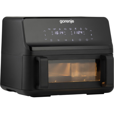 Мультипіч Gorenje 2700Вт, чаша-9л, сенсорне керування, 8 авто. програм, пластик, чорний