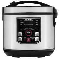 Мультиварка Ardesto, 860Вт, чаша-5л, електронне керув., книга рецептів, метал/пластик, сірий Мультиварка Ardesto, 860Вт, чаша-5л, електронне керув., книга рецептів, метал/пластик, сірий