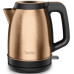 Електрочайник Tefal Coppertinto 1.7л, Strix, нержавіюча сталь, бронзовий
