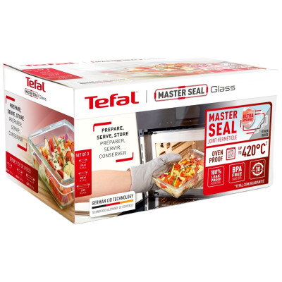 Набір контейнерів Tefal Master Seal 3 шт (N1050910)