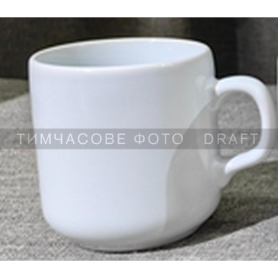 ARDESTO Чашка Carlo, 280мл, кераміка, білий ARDESTO Чашка Carlo, 280мл, кераміка, білий