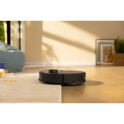 Робот-пилосос RoboRock Q10 VF, h=9.9см, вологе прибирання, конт пил -0.5л, автон. робота до 150хв, Wi-Fi, чорний