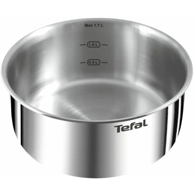 Набір посуду Tefal Ingenio Emotion, 13пр., нержавіюча сталь, скло, пластик, бакеліт, сріблястий