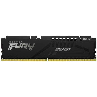 Kingston Пам'ять ПК DDR5 16GB 5600 FURY Beast